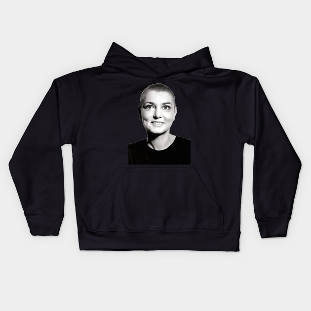 Sinéad O'Connor Retro Aesthetic Fan Gift Design Kids Hoodie by feck!